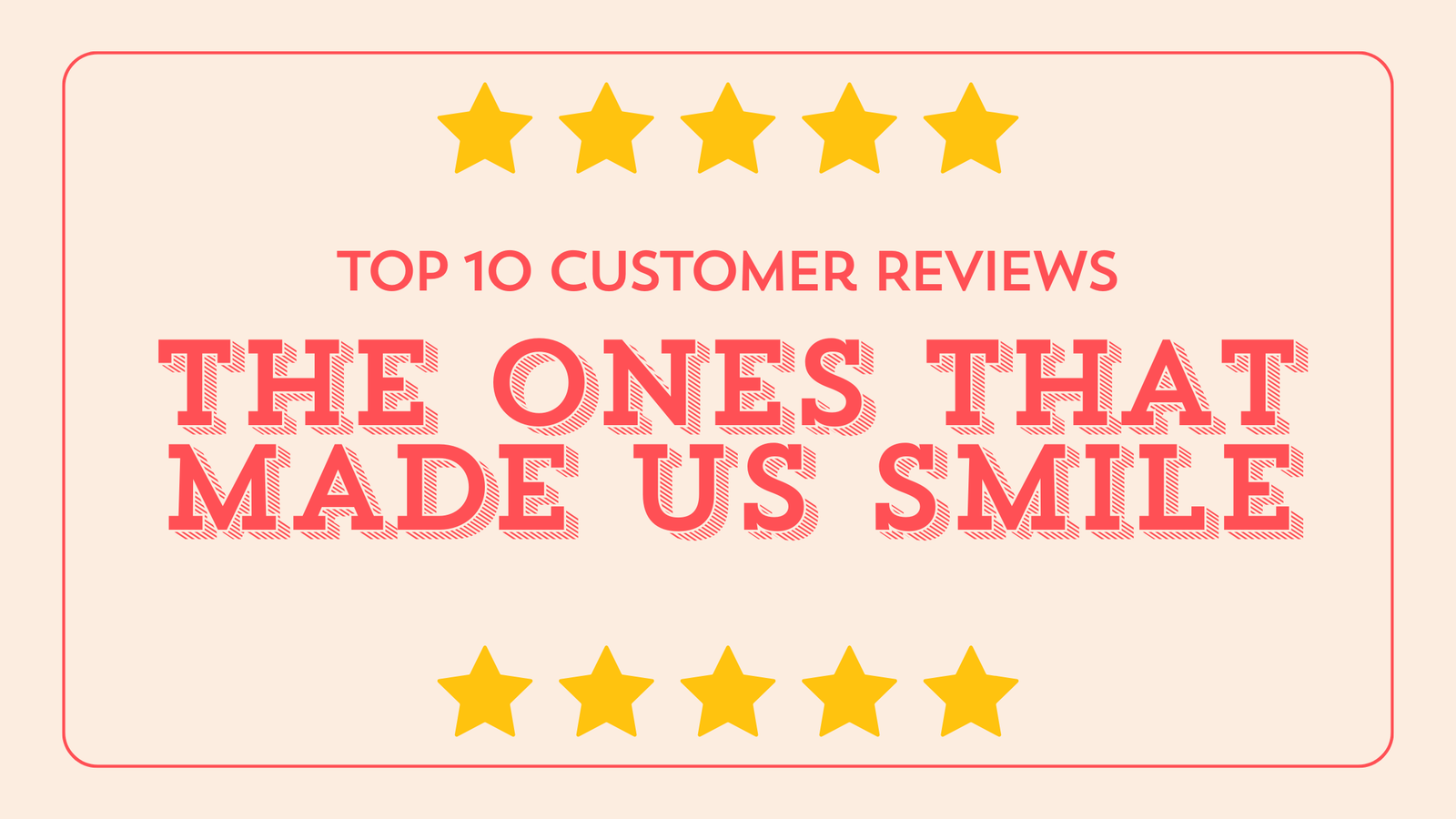 ⭐ The Ones That Made Us Smile ⭐