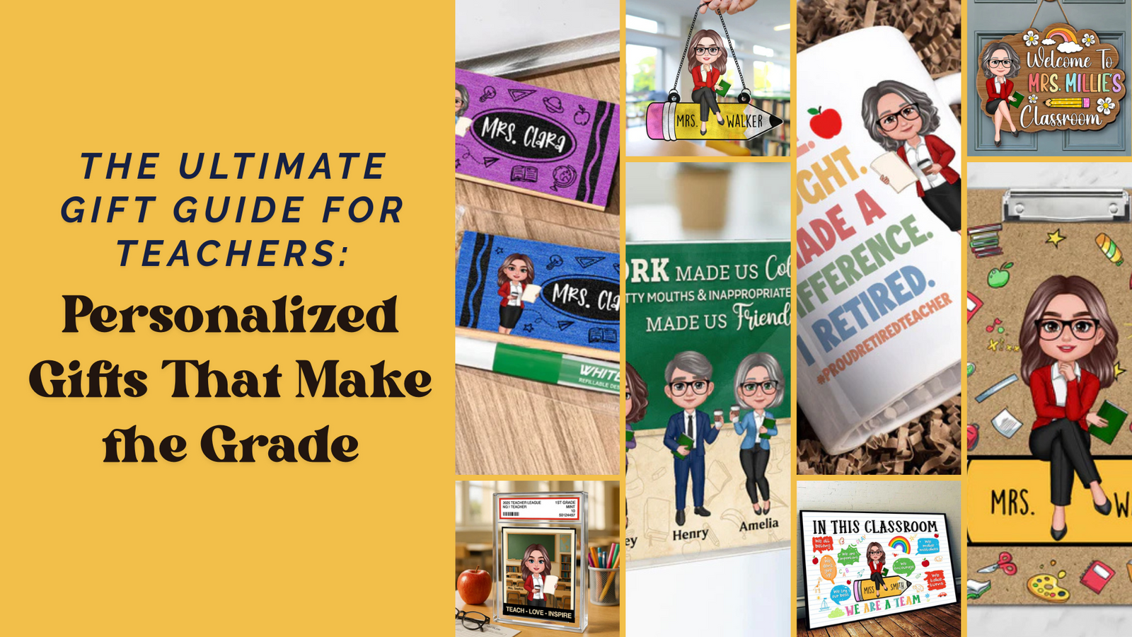 The Ultimate Gift Guide for Teachers: Personalized Gifts That Make the Grade