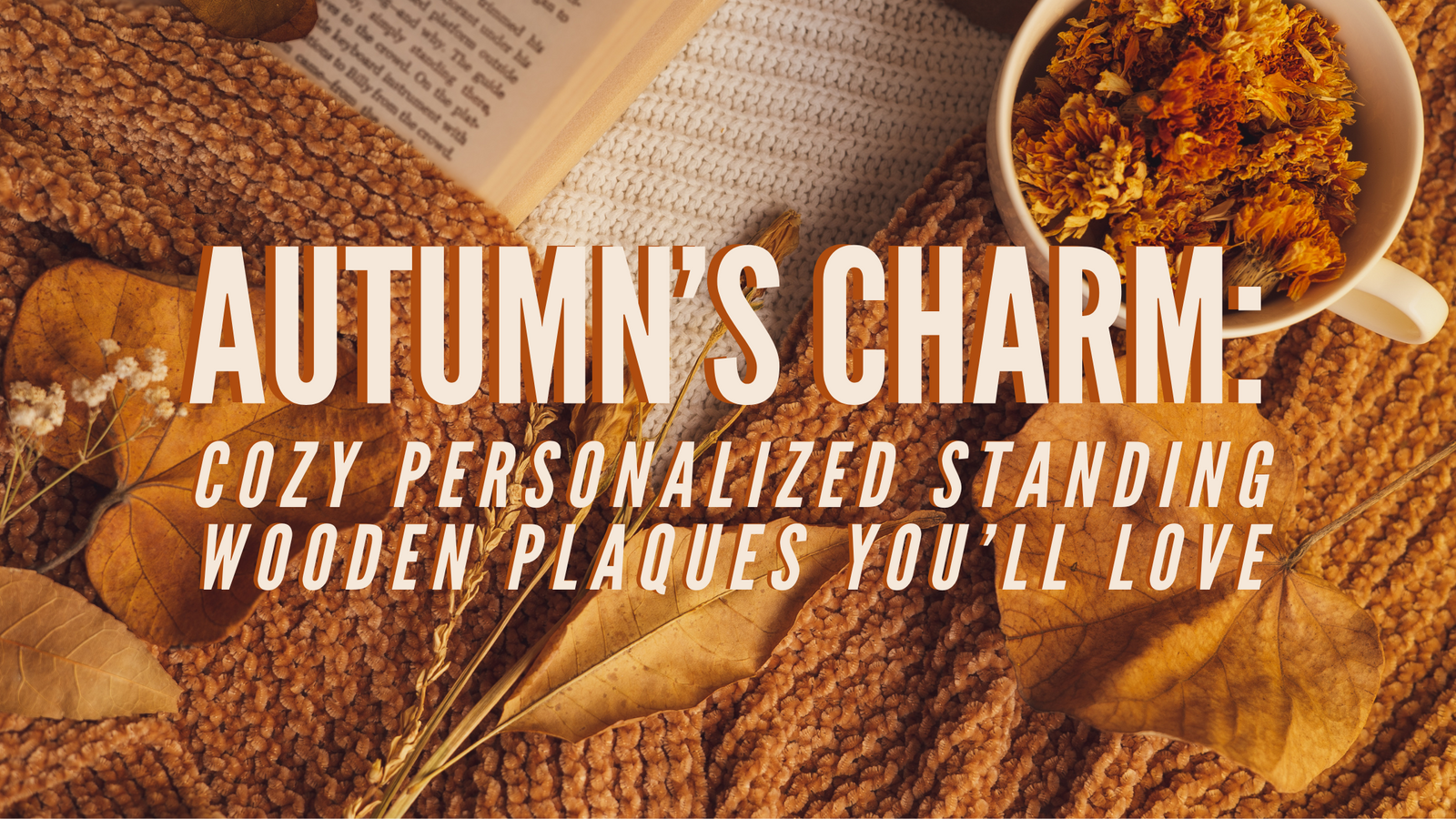🍂 Autumn’s Charm: Cozy Personalized Standing Wooden Plaques You’ll Love 🍂