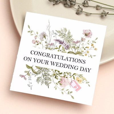 Congratulations on your wedding day