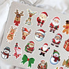 Cartoon Christmas Sticker (Randomly Selected)