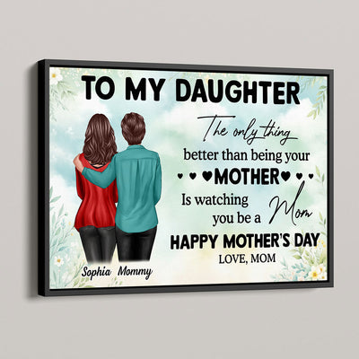 To My Daughter From Mom - Personalized Poster - Heartfelt Gift For Daughter